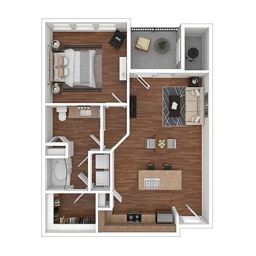 Floor plan Mt Bierstadt