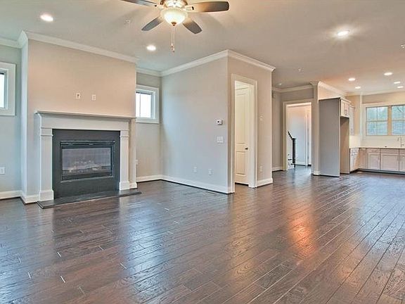 Open Family Room, Dining & Kitchen