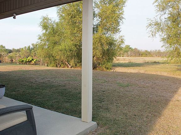 View of pond from back porch