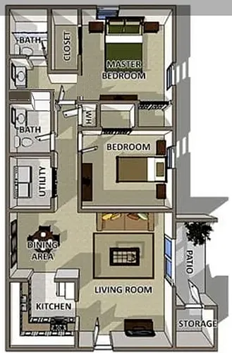 Floor plan Seabreeze