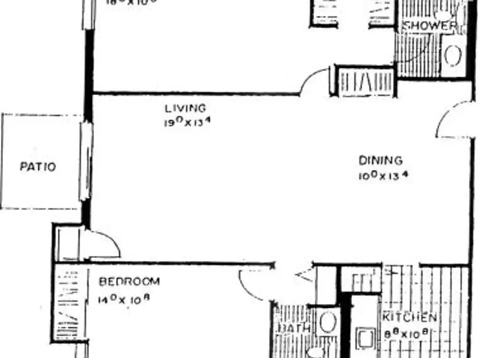 2BDRM 2BATH C FLOOR PLAN