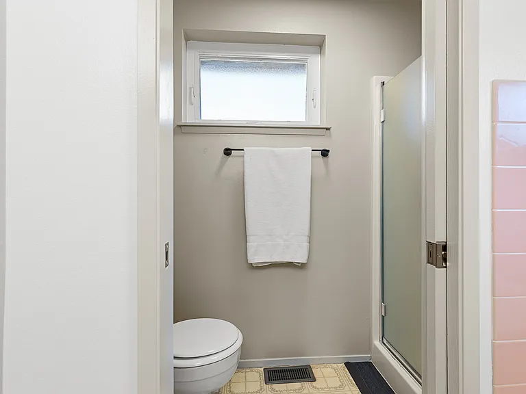 Shower room off master bathroom