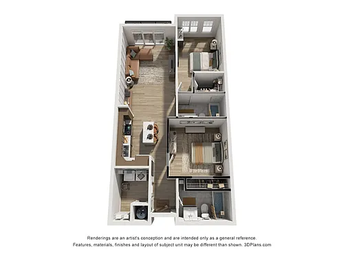 Floor plan Swannanoa