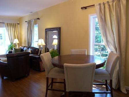 Open Living & Dining