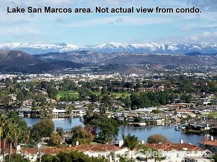 View of the lake, not from the house