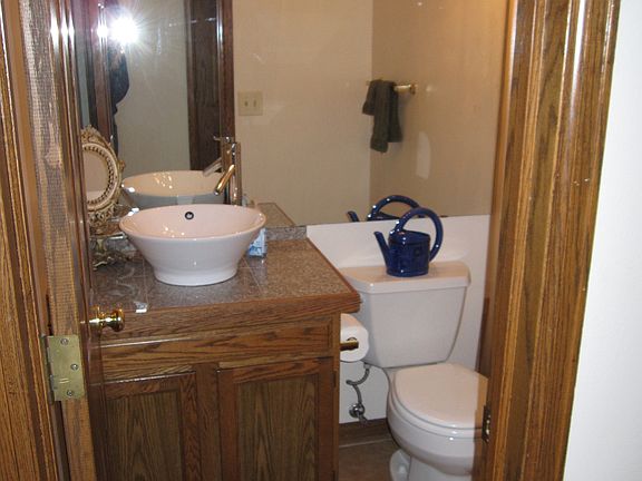Main floor powder room