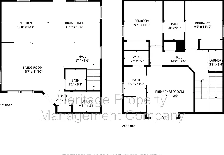 3 bed, 2.5 bath, 1400 sqft, $1,850 — Photo 4