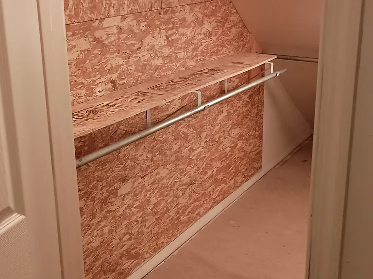 Extra clothes storage (attic)