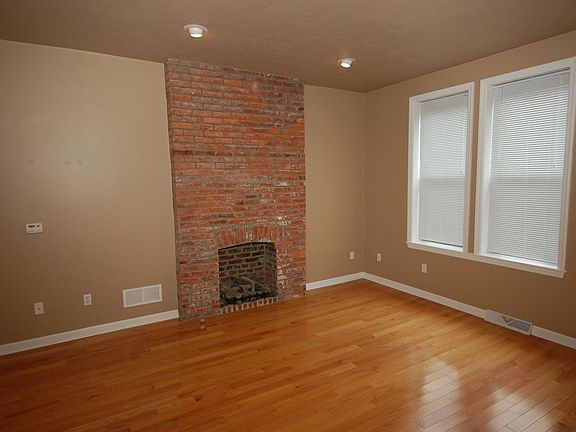 Living Room - gas burning logs