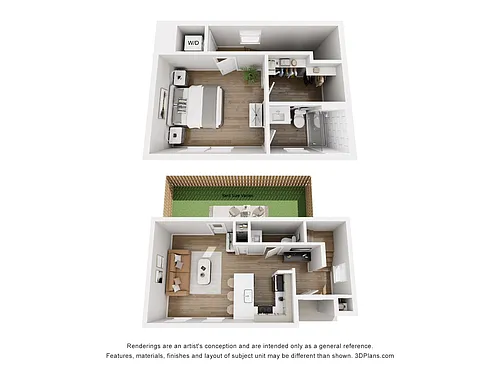 Floor plan Twin Creeks A