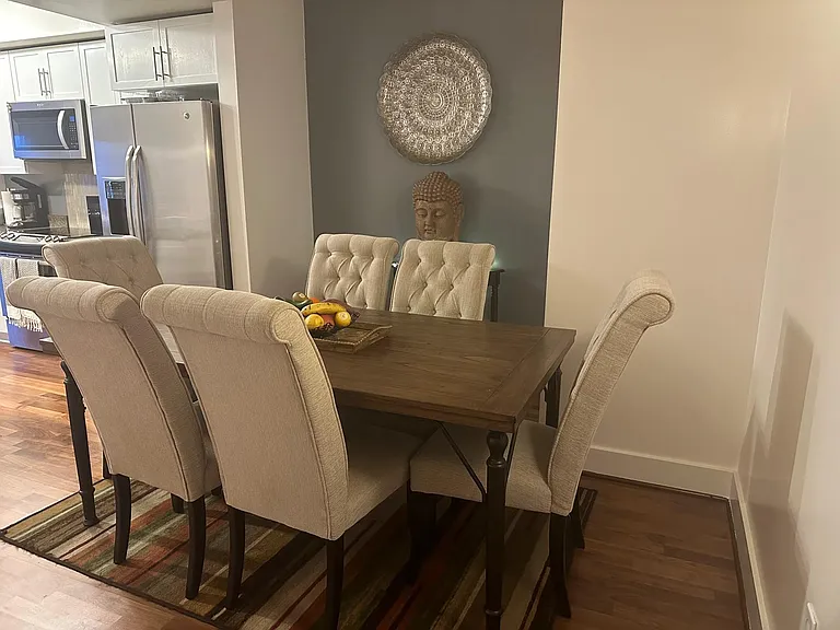 Dining Space right next to kitchen