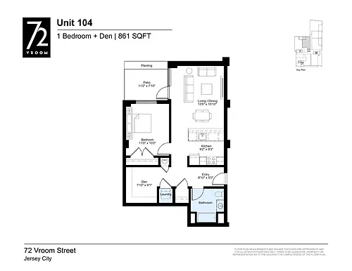 Floor plan 104