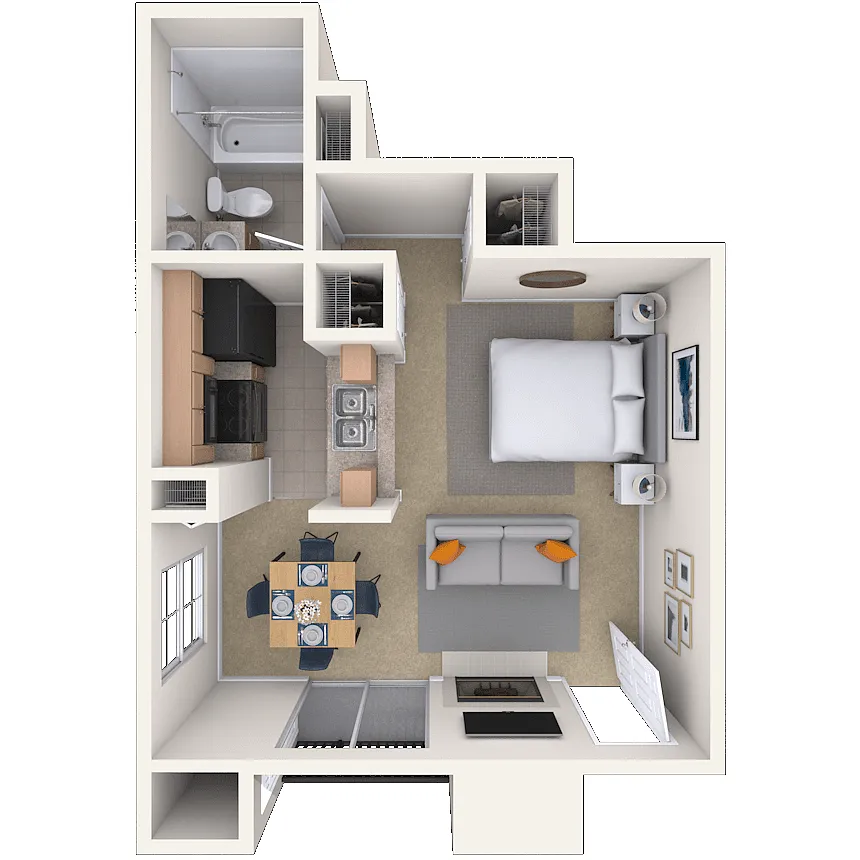 Floor plan The Retreat