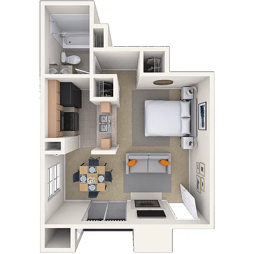 Floor plan The Retreat