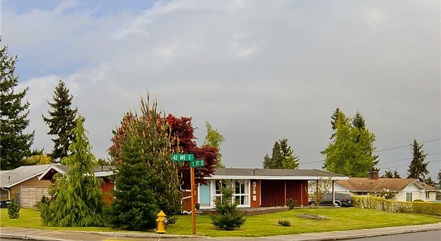 Handsome home sits proudly on a 10,000+  square foot lot.