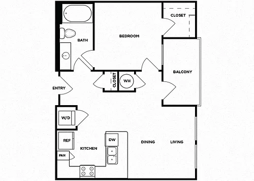 Floor plan A01