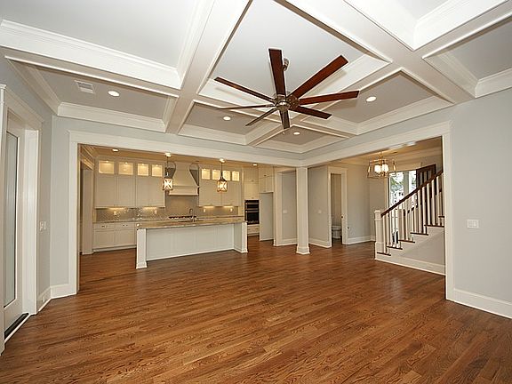 Wando Open Concept Family Room and Kitchen