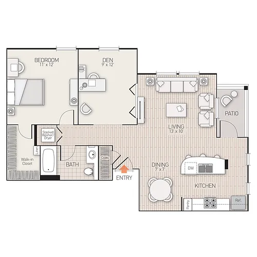 Floor plan Plan 7