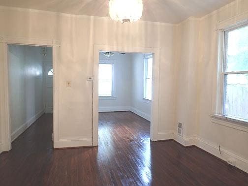 Dining room towards living room & front door