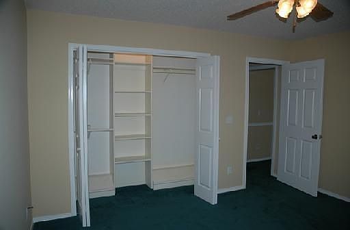Large Closets in Every Bedroom