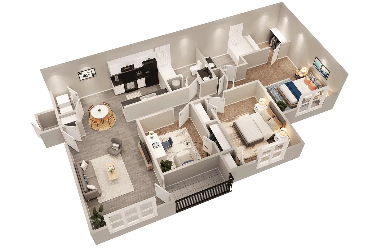 Floor plan C1