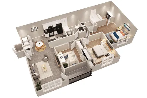 Floor plan C1