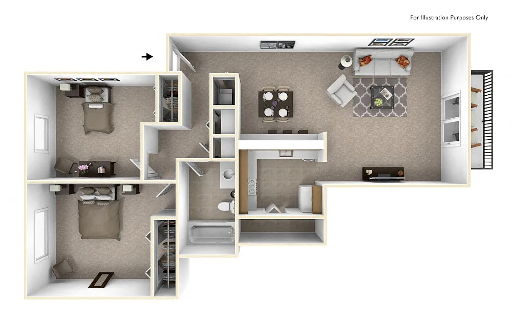 Floor plan Violet