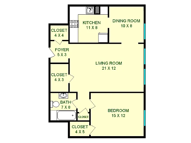 Floor plan Firebird
