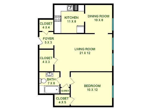 Floor plan Firebird