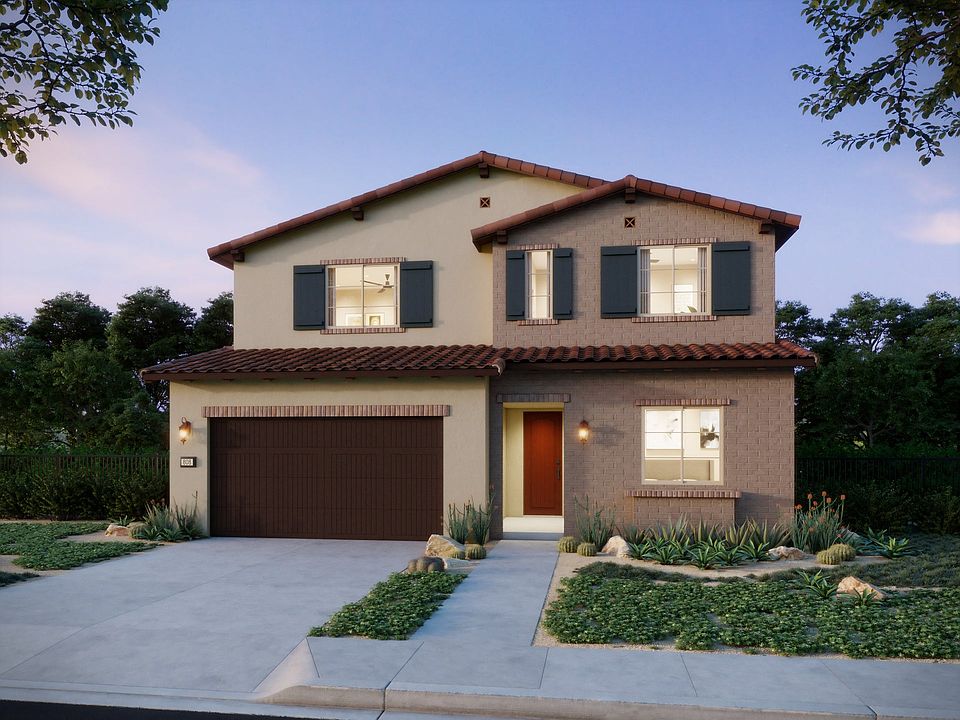Serenity Grove by Trumark Homes Plan 1 Elevation A Adobe Ranch