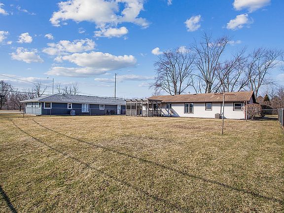 Fully fenced in back yard to safely corral your pets or children.