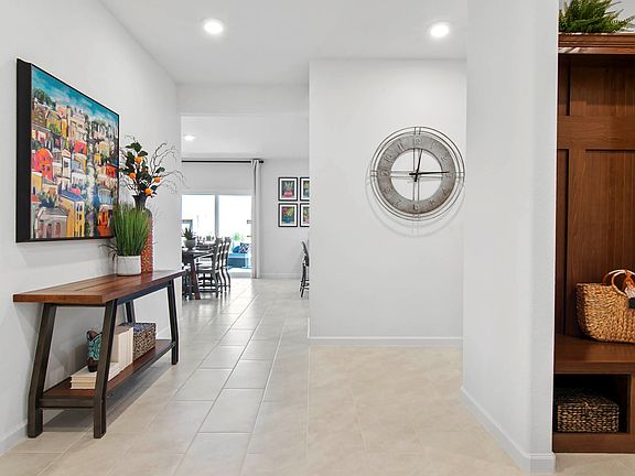 Welcoming foyer