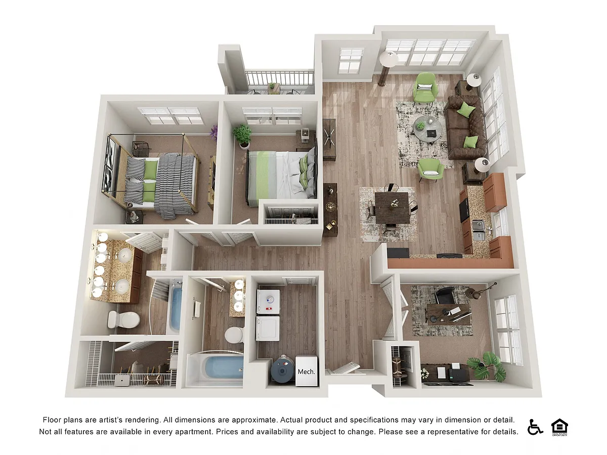 Floor plan Fulton
