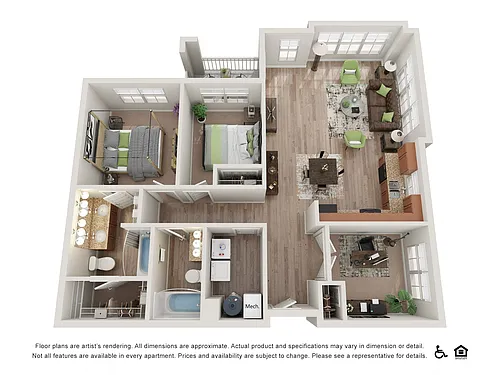 Floor plan Fulton