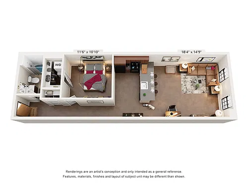 Floor plan Paramount