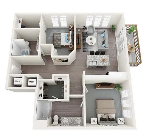 Floor plan The Oakwood