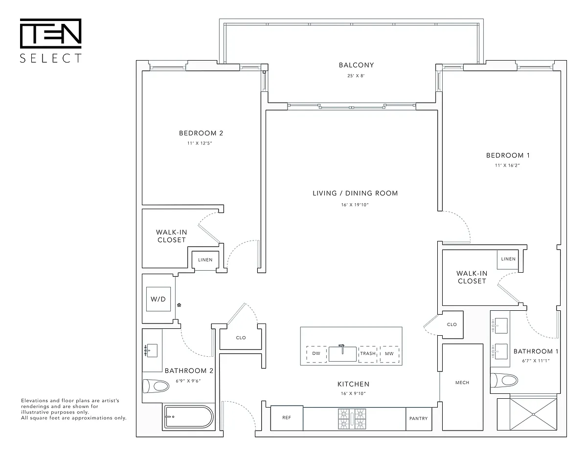 Floor plan B