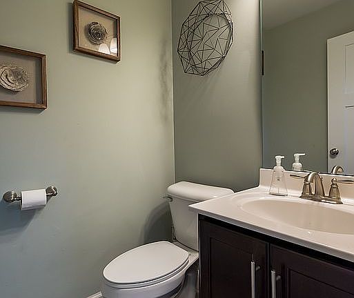 Main floor powder room 