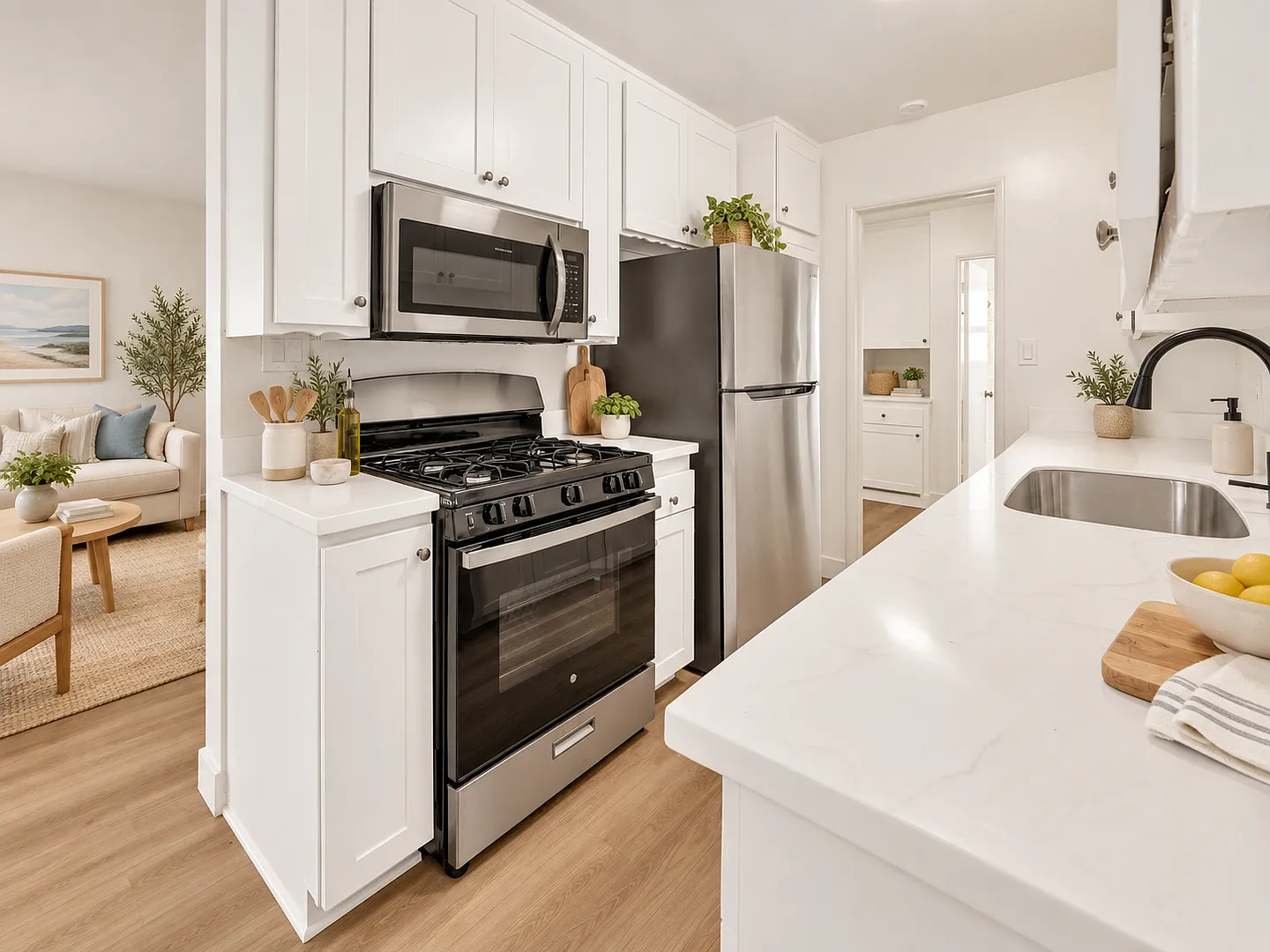 Newly Remodeled 1-Bedroom Upper Unit in Alamitos Beach — Photo 2