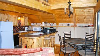 Wrapped in white pine