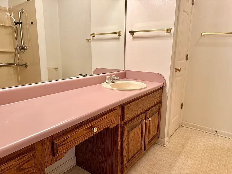 Hallway bathroom