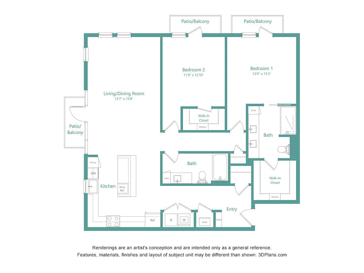 Floor plan B6