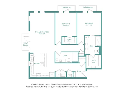 Floor plan B6