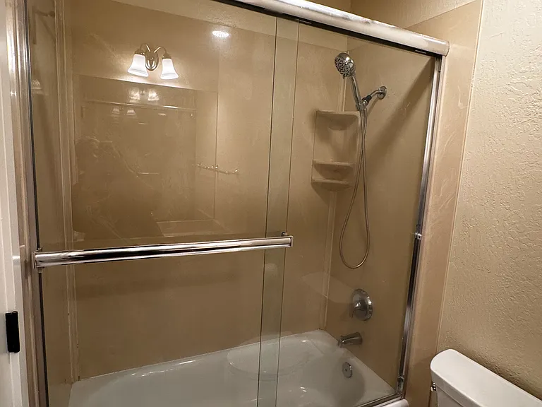 Hallway bathroom