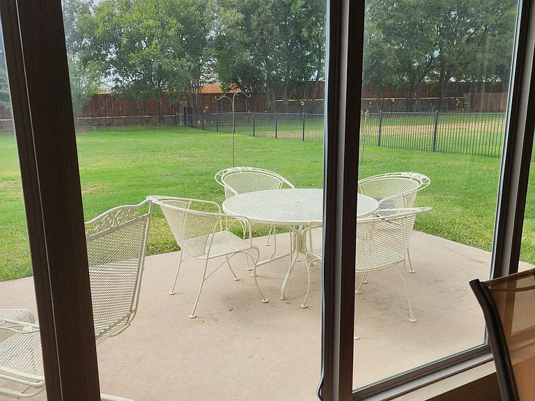 Patio from sunroom