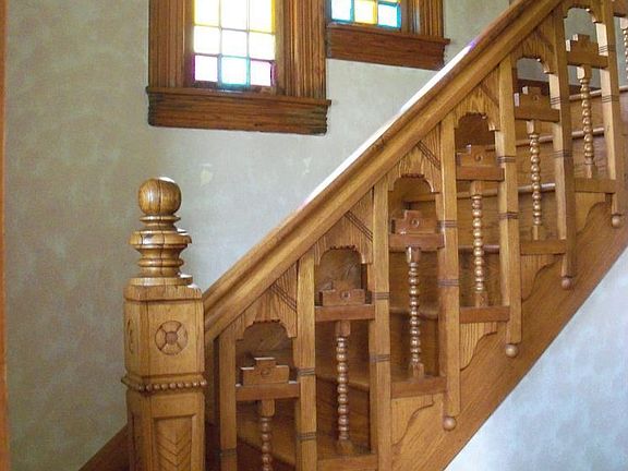 one stair case