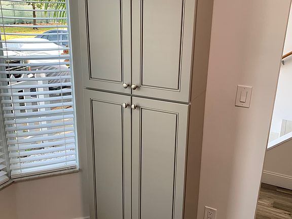 large pantry in kitchen