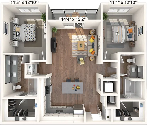 Floor plan B4