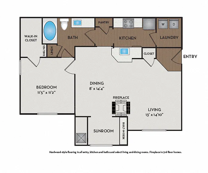 Floor plan Westover