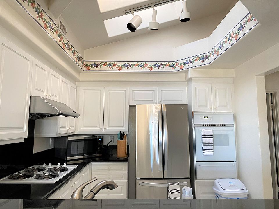 Fully equipped kitchen with skylight
